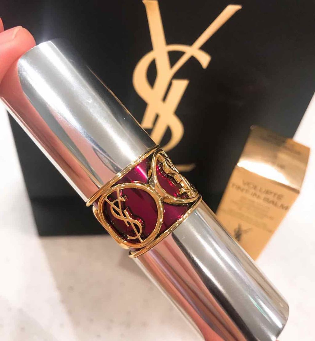 ヴォリュプテ ティントインバーム/YVES SAINT LAURENT BEAUTE/口紅を使ったクチコミ（1枚目）