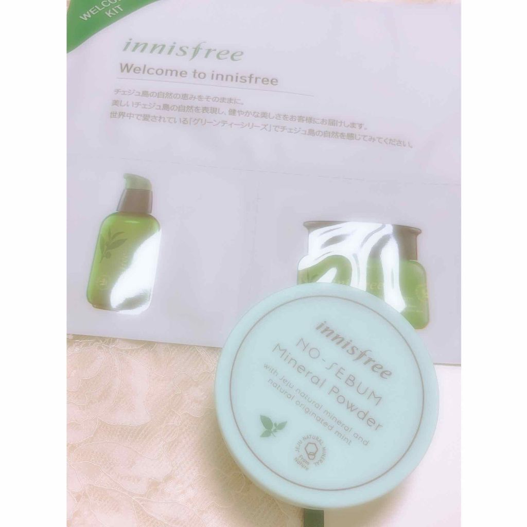 ノーセバム ミネラルパウダー/innisfree/ルースパウダーを使ったクチコミ（1枚目）