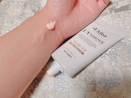 ウォータフルトーンアップサンクリーム/ダルバ/日焼け止めクリームを使ったクチコミ(2枚目)