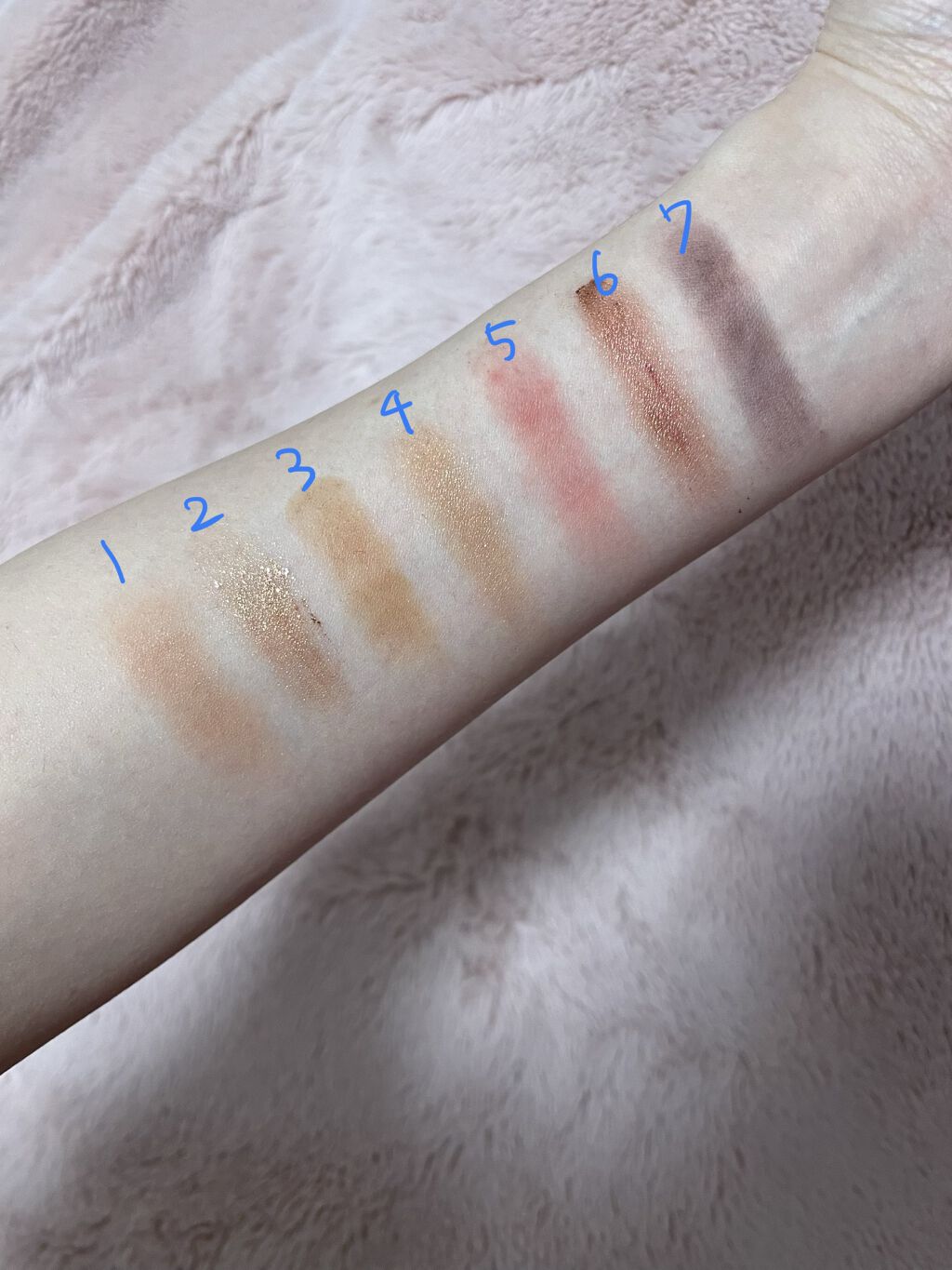 テディ ベア アイシャドウ パレット/Too Faced/アイシャドウパレットを使ったクチコミ（3枚目）