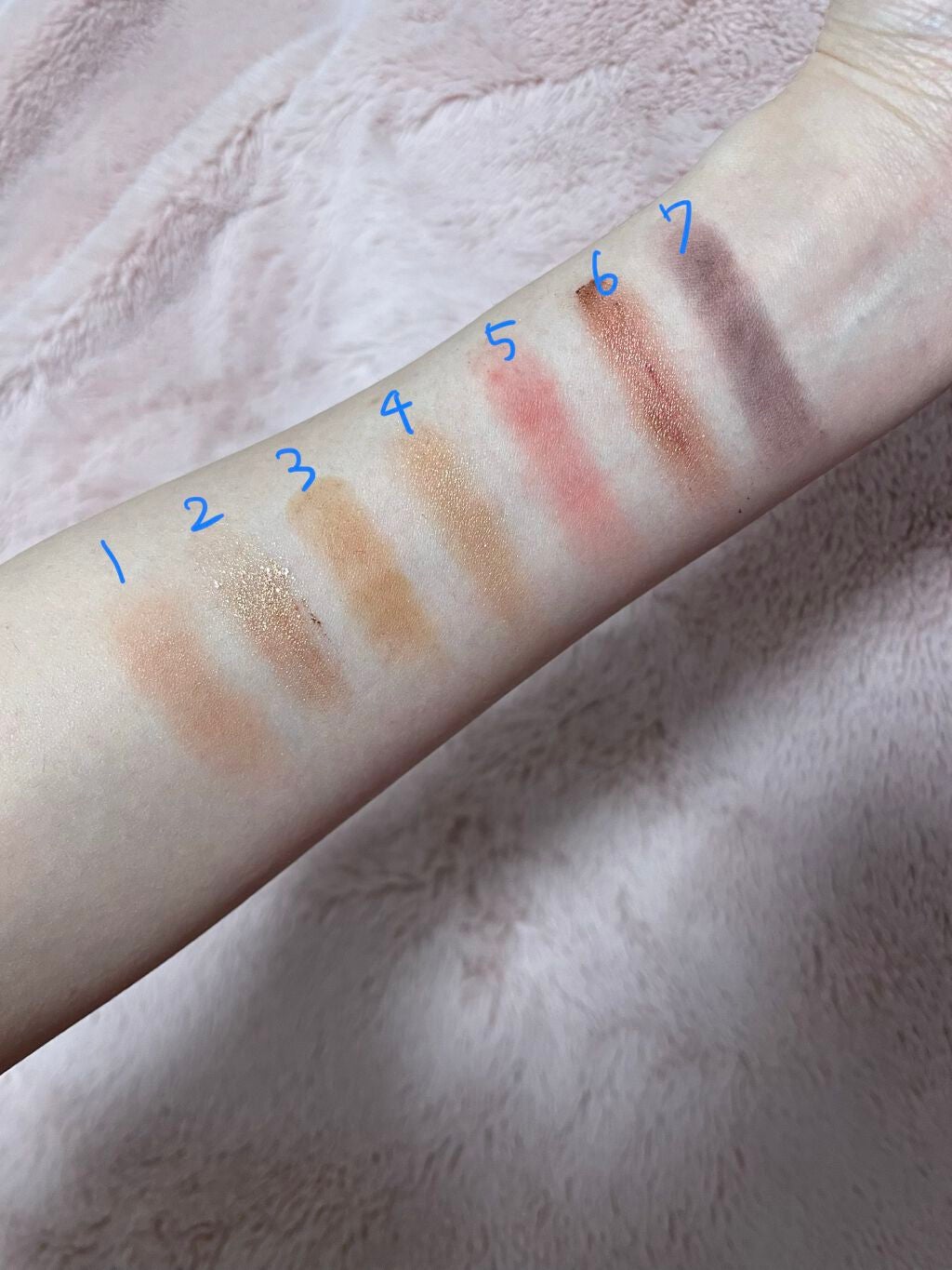 テディ ベア アイシャドウ パレット/Too Faced/アイシャドウパレットを使ったクチコミ(3枚目)