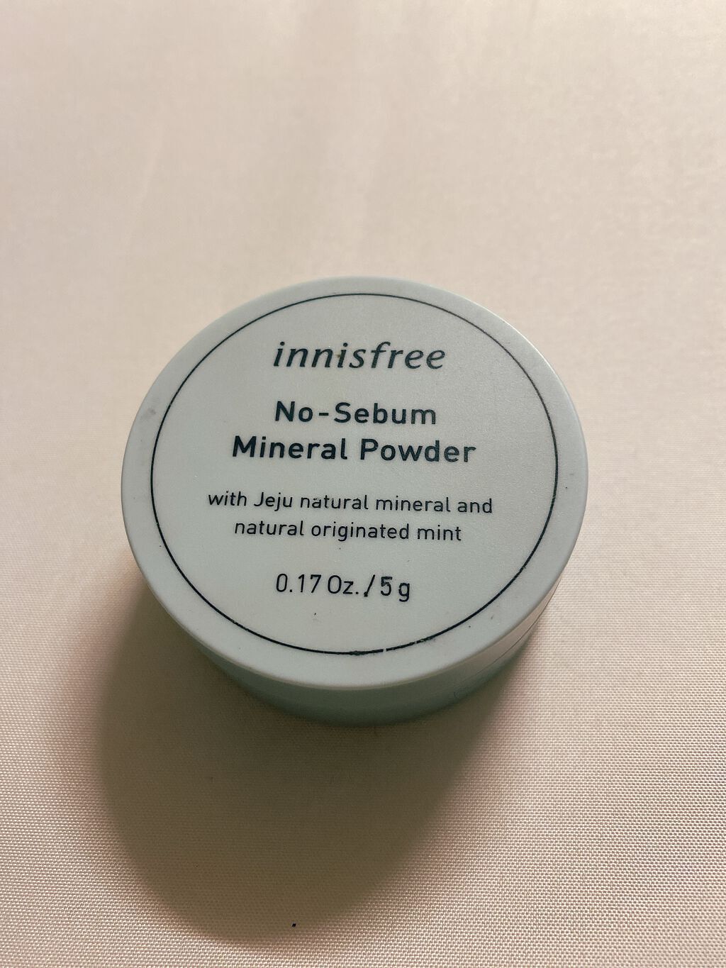 ノーセバム ミネラルパウダー/innisfree/ルースパウダーを使ったクチコミ(1枚目)