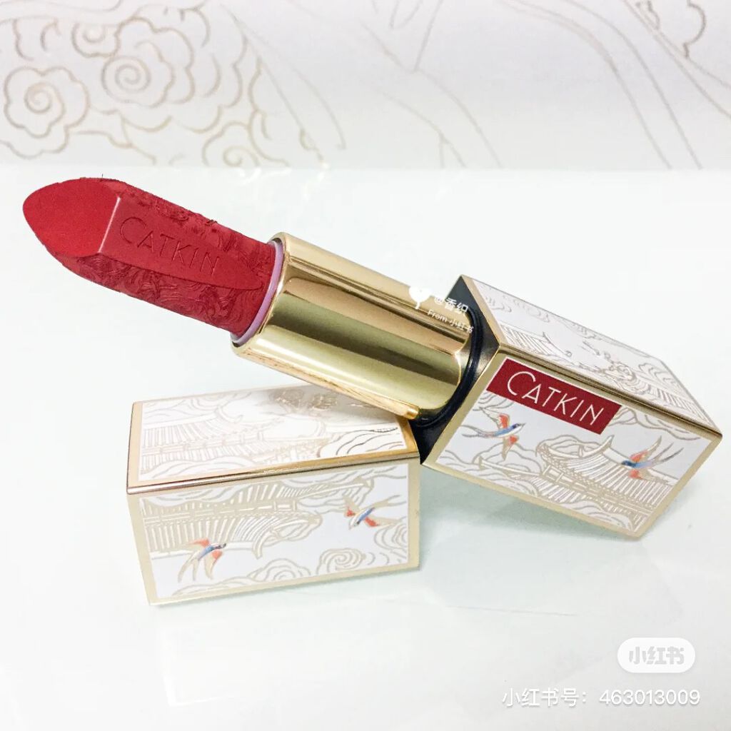 Dreamworld Carving Lipstick/CATKIN/口紅を使ったクチコミ（1枚目）