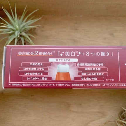 歯磨き堂 薬用ホワイトニングペースト プレミアム/歯磨き堂/歯磨き粉を使ったクチコミ(3枚目)