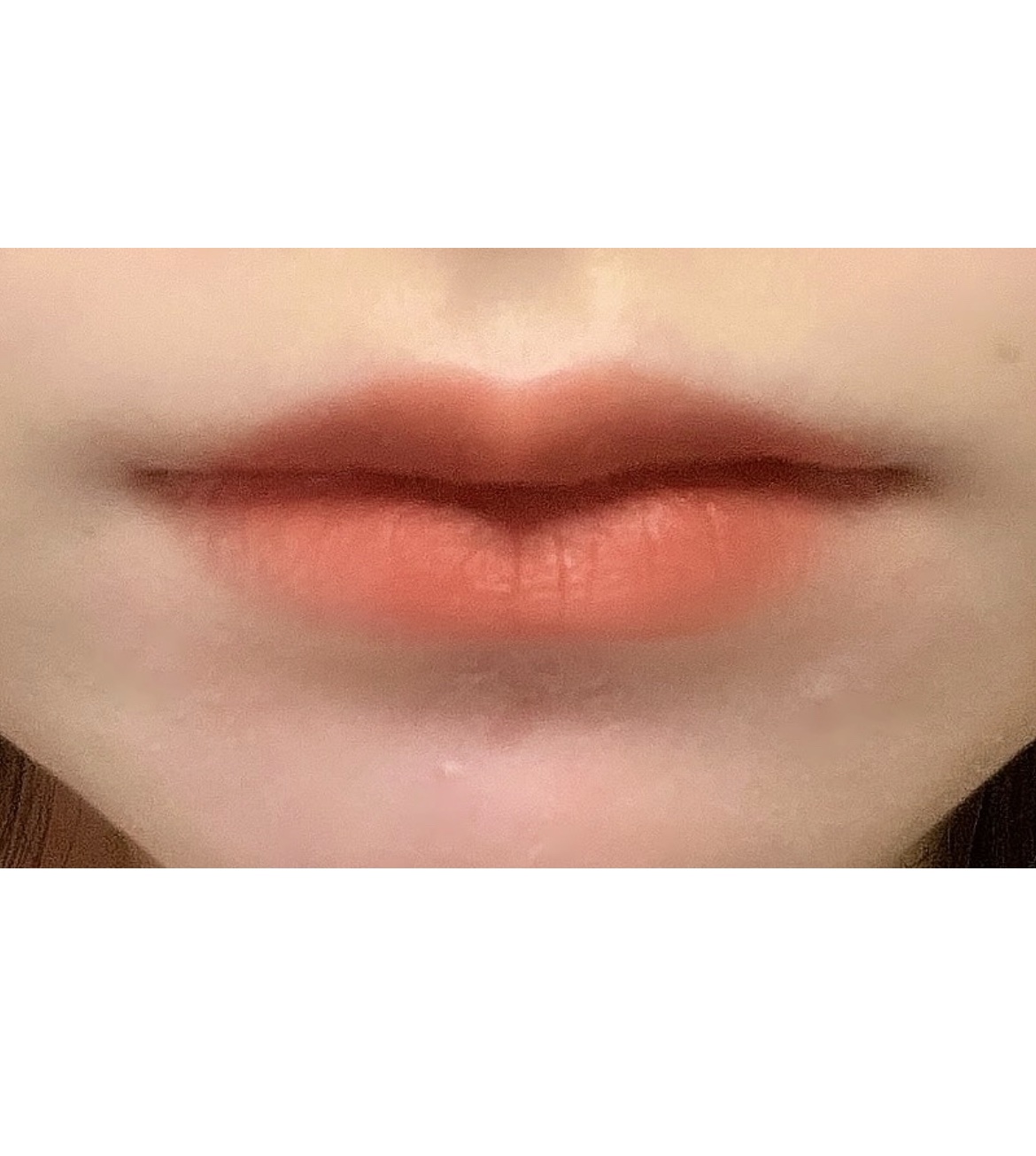 琥珀セミマットリップ/Joocyee/口紅を使ったクチコミ（3枚目）