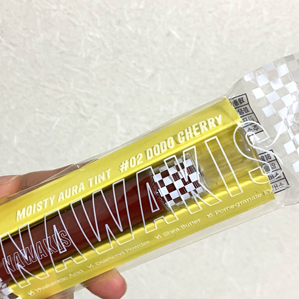 NAWAKIS MOISTY AURA TINT/NAWAKIS/口紅を使ったクチコミ（1枚目）