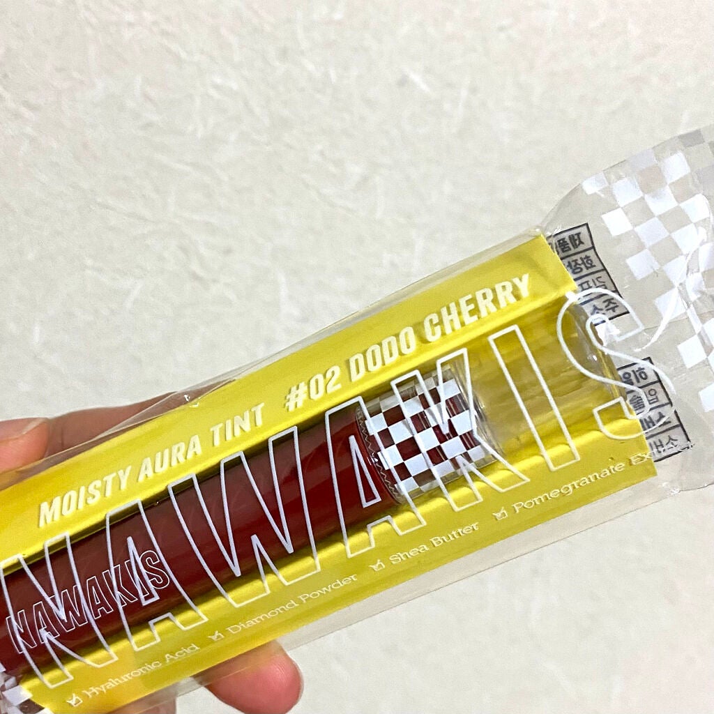 NAWAKIS MOISTY AURA TINT/NAWAKIS/口紅を使ったクチコミ(1枚目)