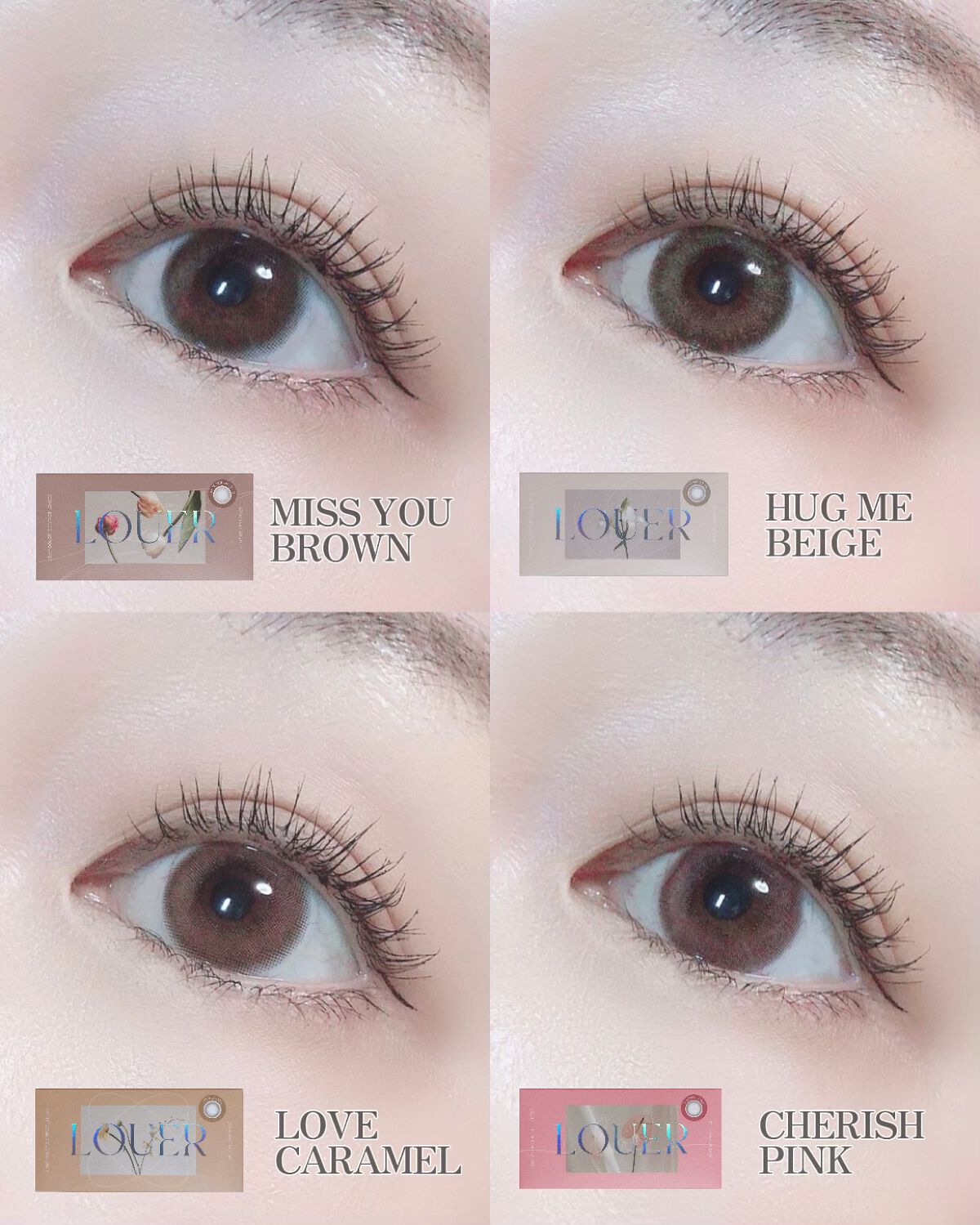 LOUER/LOUER/カラーコンタクトレンズを使ったクチコミ（1枚目）