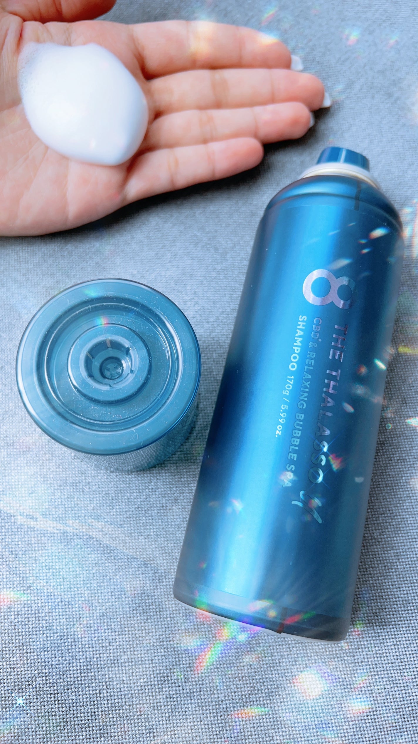 エイトザタラソ ユー CBD&リラクシング バブルスパ 炭酸泡シャンプー/エイトザタラソ/市販シャンプーを使ったクチコミ(1枚目)