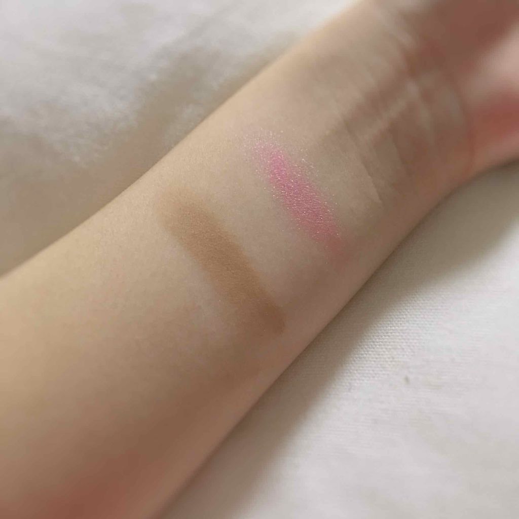 ♡ on LIPS 「雑誌mini7月号の付録♡ピンクのアイシャドウラメがキラキラで..」(2枚目)