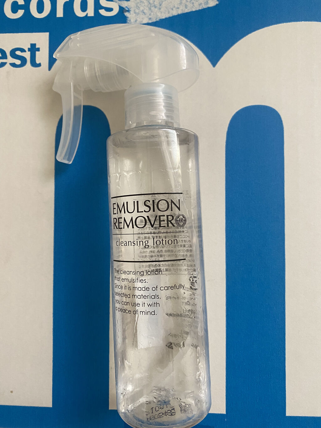 エマルジョンリムーバー　300ml/200ml/水橋保寿堂製薬/その他洗顔料を使ったクチコミ（3枚目）