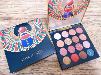 大英博物館 エジプトシリーズ アイシャドウパレット/ZEESEA/アイシャドウパレットを使ったクチコミ(1枚目)