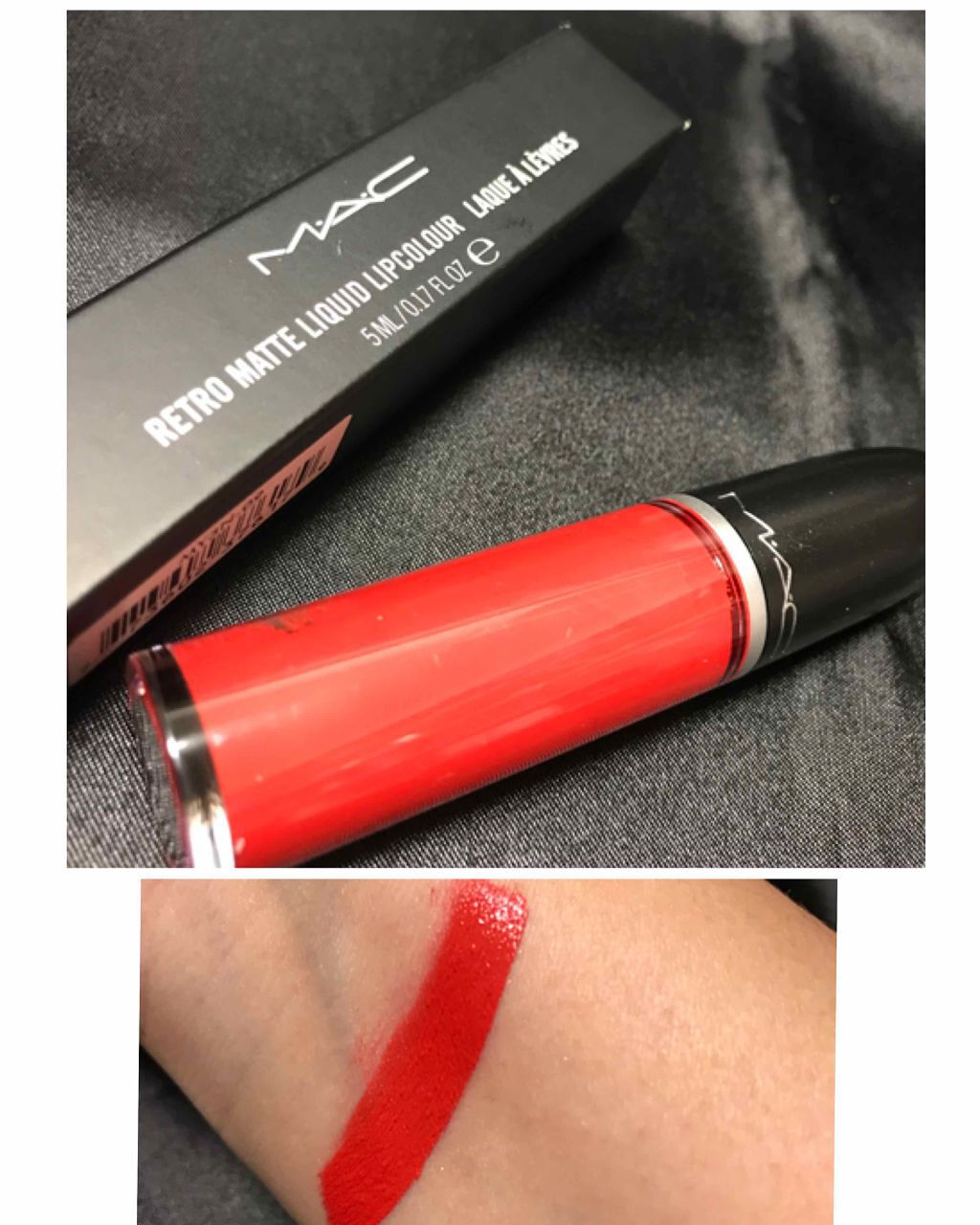 レトロ マット リキッド リップカラー/M・A・C/口紅を使ったクチコミ(1枚目)
