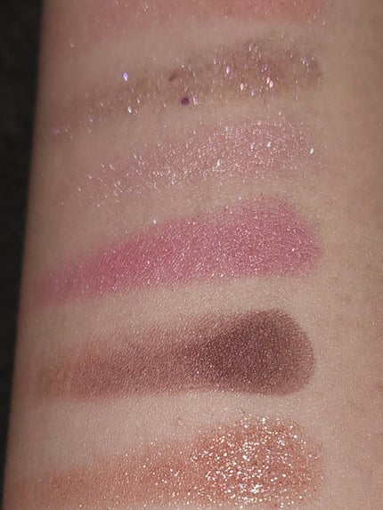 グリッターペディアアイパレット/unleashia/アイシャドウパレットを使ったクチコミ(6枚目)