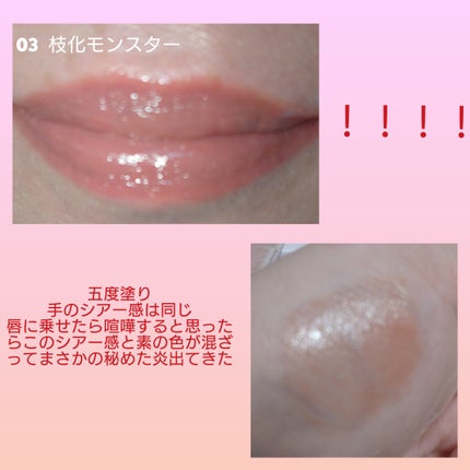 ケイト リップモンスター/KATE/口紅を使ったクチコミ(4枚目)