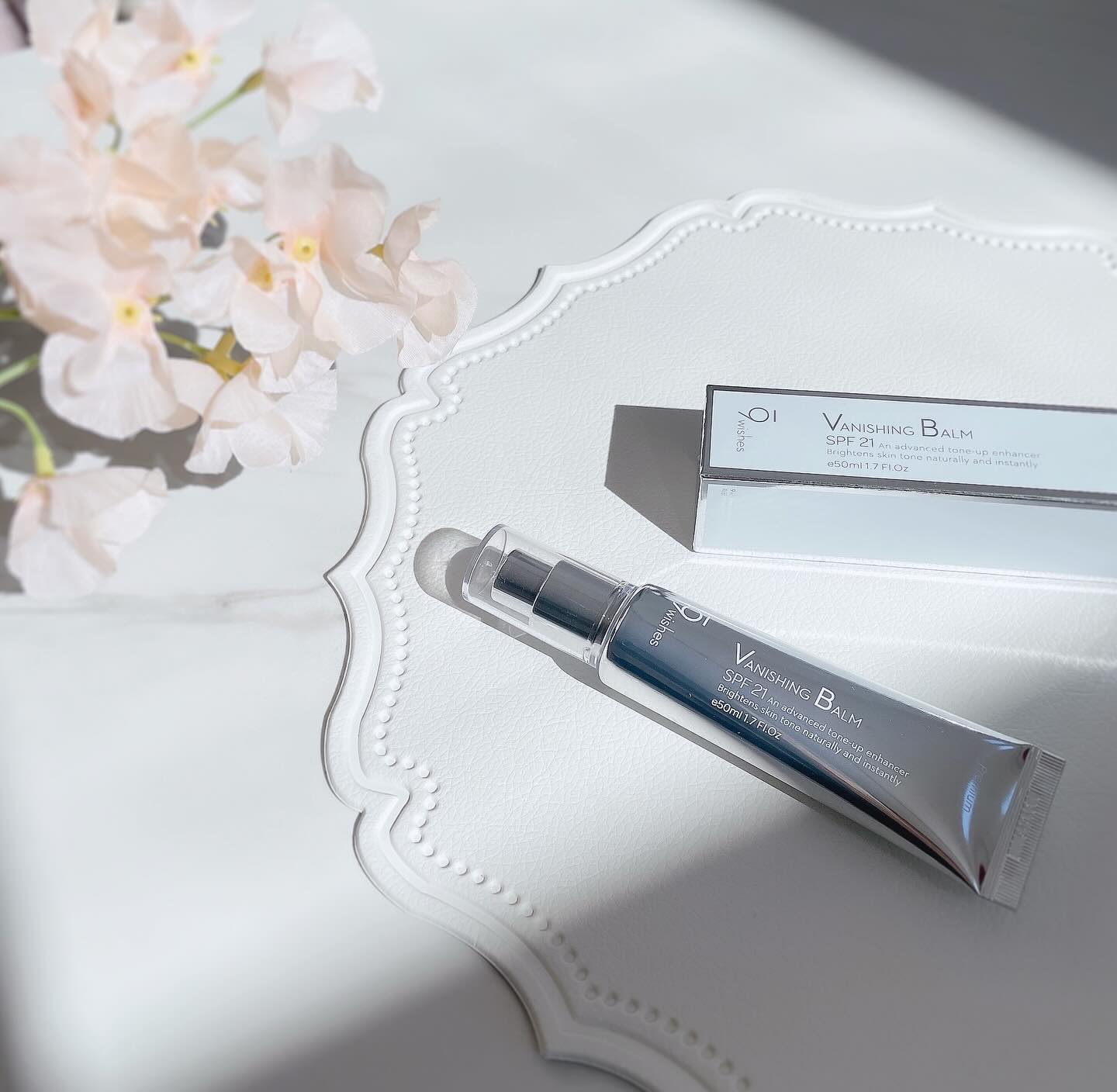 バニシングバーム プレミアム トーンアップ SPF21/9Wishes/化粧下地を使ったクチコミ（1枚目）