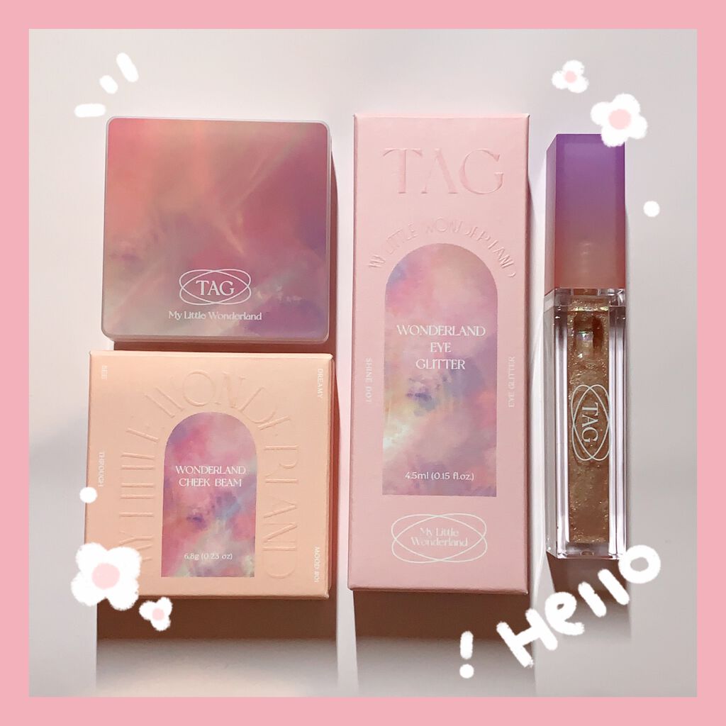 TAG Wonderland Eye Glitter/too cool for school/リキッドアイシャドウを使ったクチコミ(2枚目)