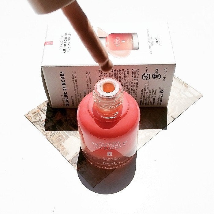 ピルソ グラシアエアフィットトーンアップサンアンプル SPF50 PA+++/feelxo/化粧下地を使ったクチコミ(2枚目)