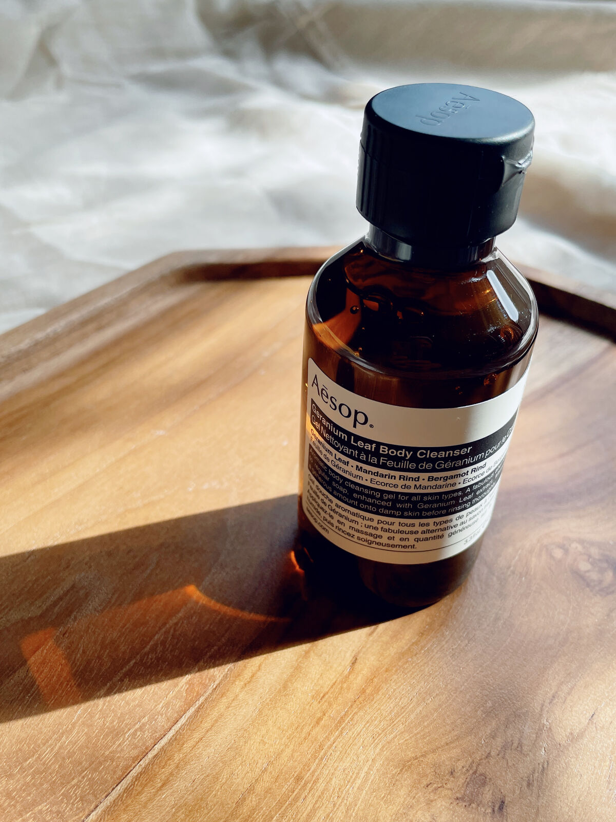 ゼラニウム ボディクレンザー/Aesop/ボディソープを使ったクチコミ（3枚目）