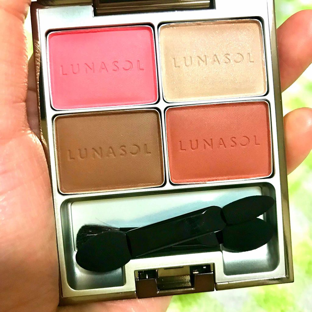 マカロングロウアイズ/LUNASOL/アイシャドウパレットを使ったクチコミ（1枚目）