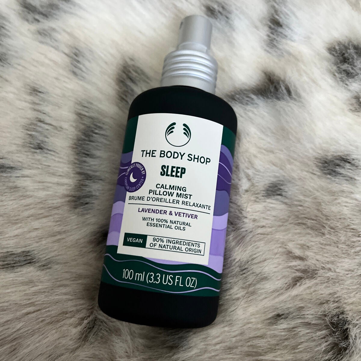 ウェルネス ピローミスト ラベンダー&ベチバー/THE BODY SHOP/ファブリックミストを使ったクチコミ(1枚目)