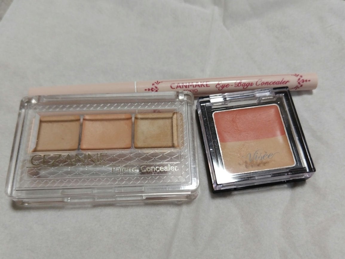 パレットコンシーラー/CEZANNE/パレットコンシーラーを使ったクチコミ(1枚目)