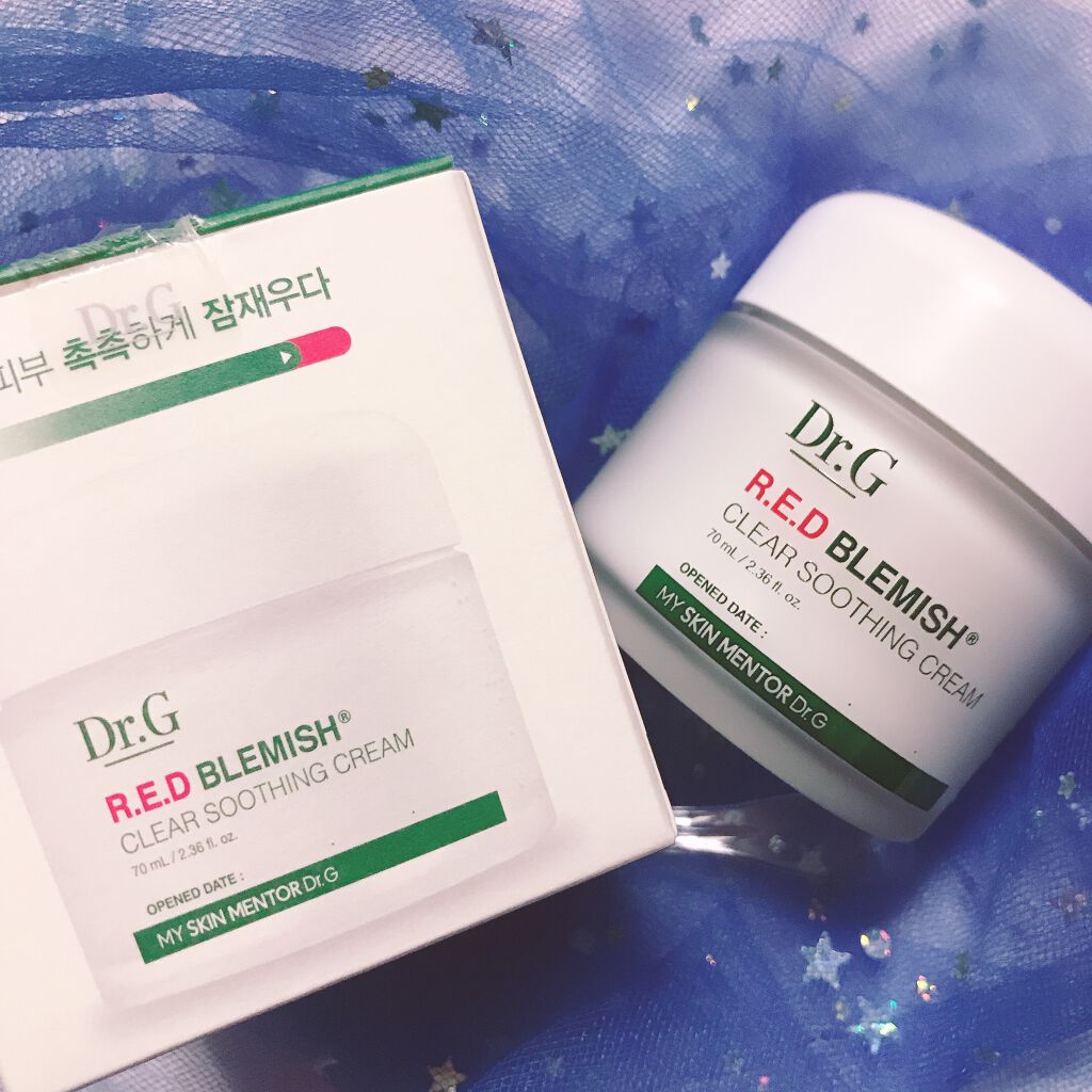 レッドB・Cスムージングクリーム/Dr.G/フェイスクリームを使ったクチコミ（1枚目）