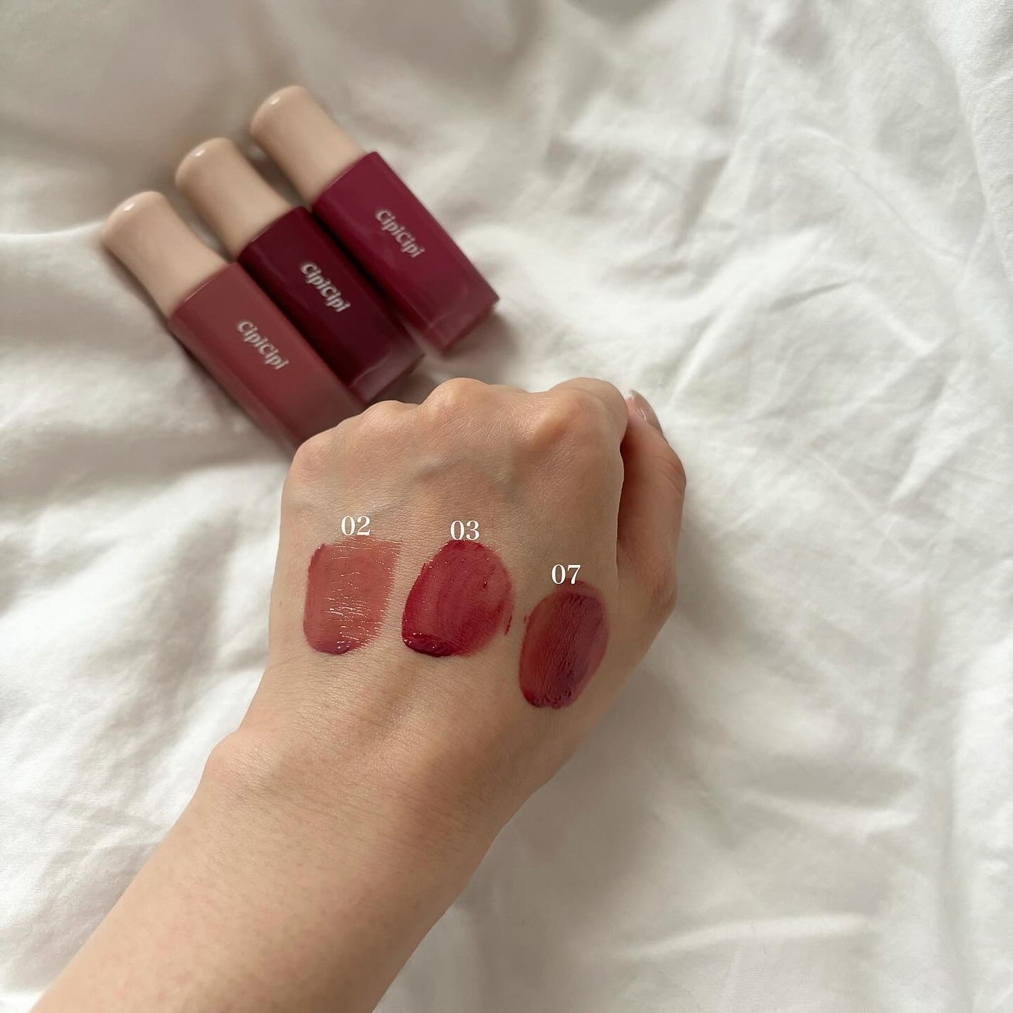 デューイフィルムティント/CipiCipi/リップティントを使ったクチコミ(2枚目)