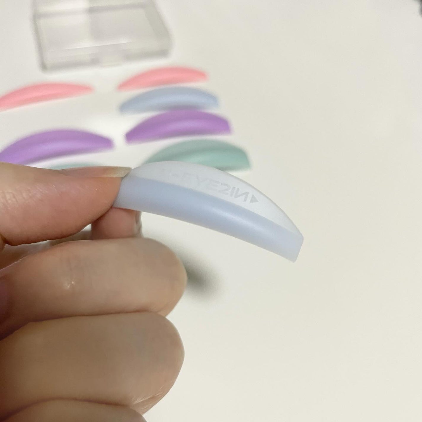 EYE2IN 低刺激 セルフプロ用 まつげパーマ 3種 セット/Qoo10/その他キットセットを使ったクチコミ(4枚目)