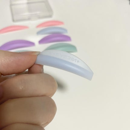 EYE2IN 低刺激 セルフプロ用 まつげパーマ 3種 セット/Qoo10/その他キットセットを使ったクチコミ(4枚目)