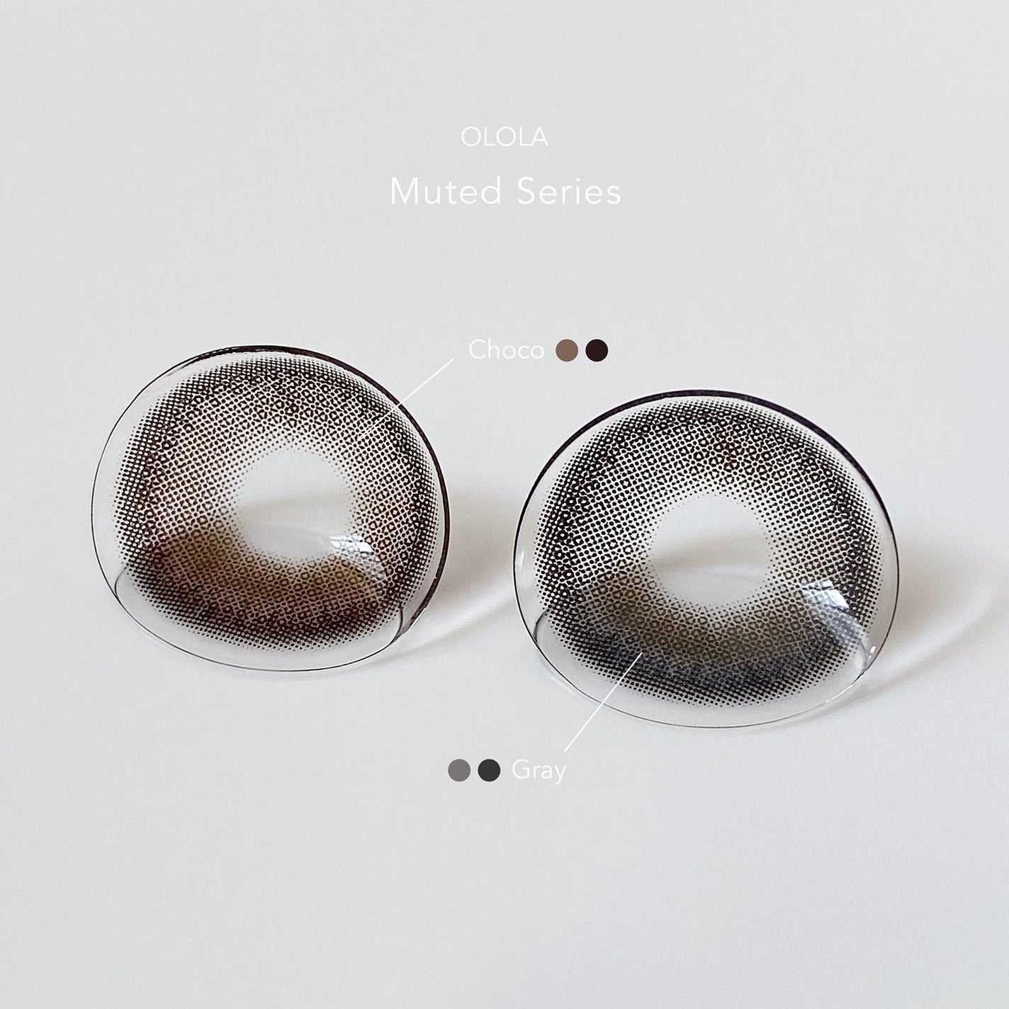 ミューテッド/OLOLA/カラーコンタクトレンズを使ったクチコミ(2枚目)