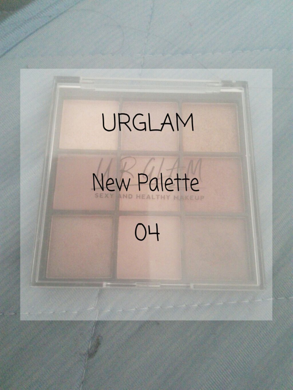 UR GLAM　BLOOMING EYE COLOR PALETTE/U R GLAM/アイシャドウパレットを使ったクチコミ（1枚目）