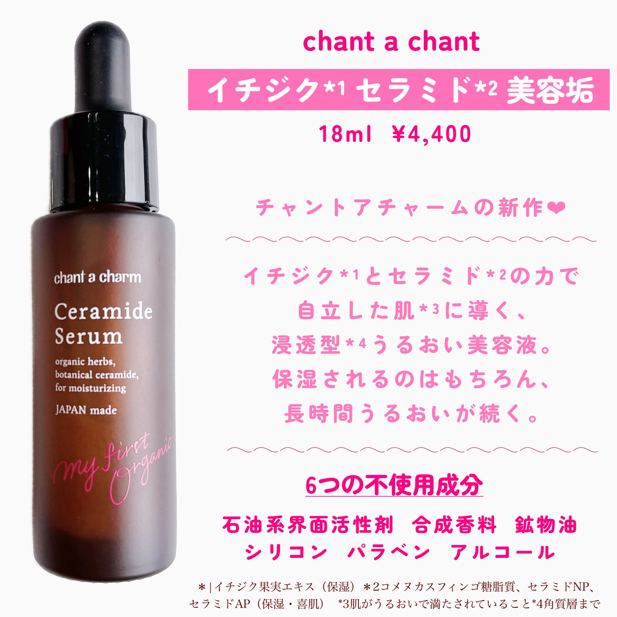 イチジクセラミド美容液/chant a charm /美容液を使ったクチコミ（2枚目）