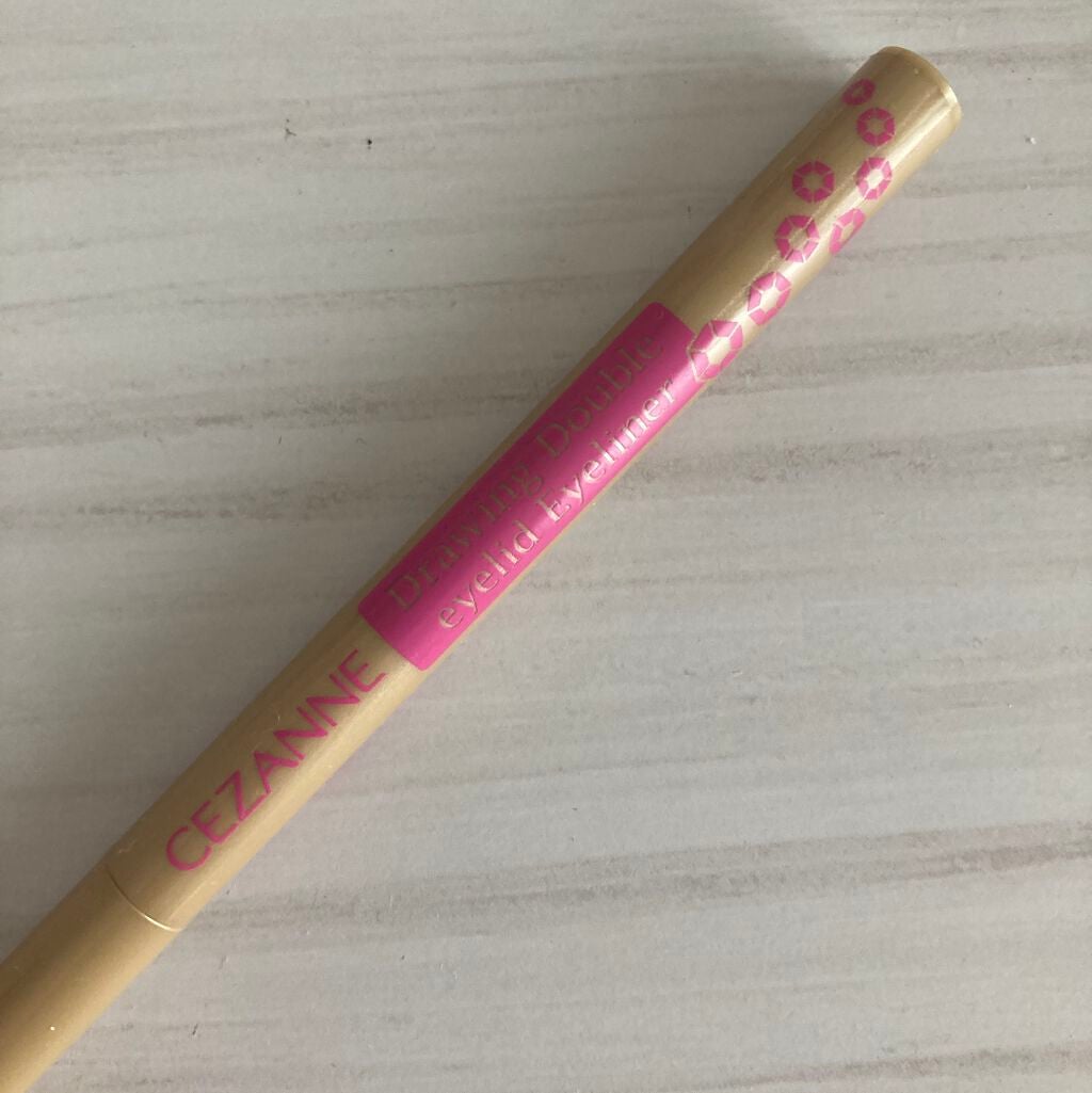 描くふたえアイライナー/CEZANNE/リキッドアイライナーを使ったクチコミ(1枚目)