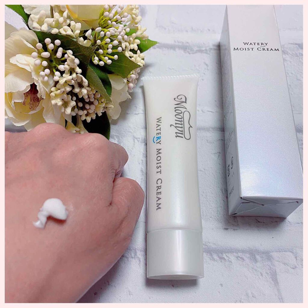 ウォータリィ モイスト クリーム/Moonyu(モーニュ)/フェイスクリームを使ったクチコミ(2枚目)
