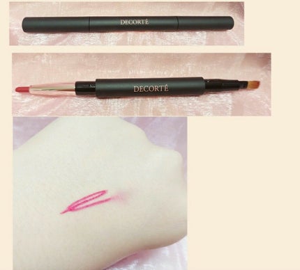 リップライナー/DECORTÉ/メイクブラシを使ったクチコミ(1枚目)