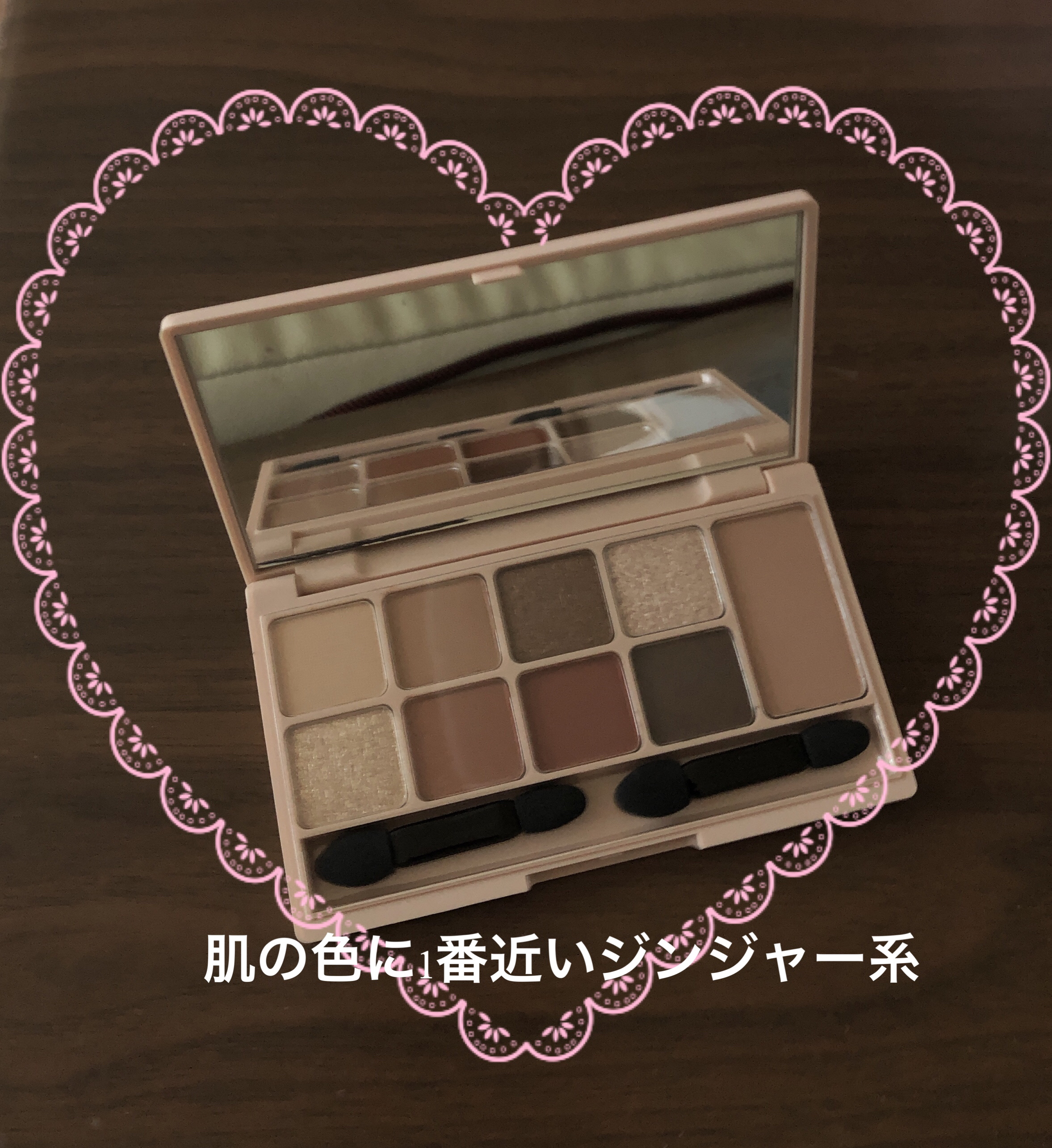 マルチカラーパレット ジンジャーリリー/heme/マルチパレットを使ったクチコミ（2枚目）