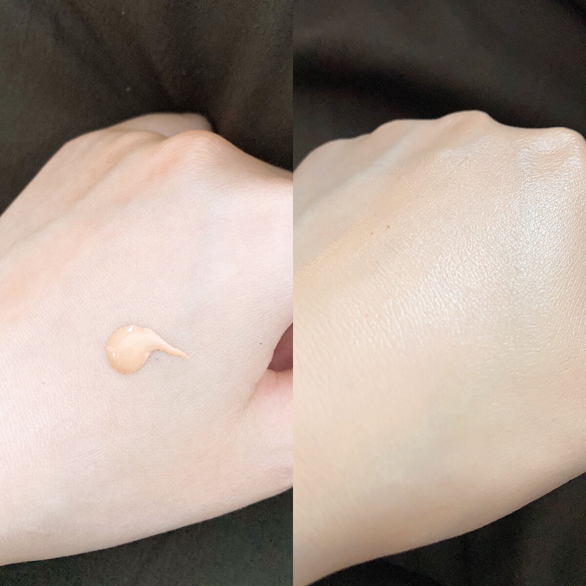 ミネラルフレッシュスキンリキッド/エトヴォス/リキッドファンデーションを使ったクチコミ（3枚目）