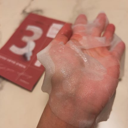 3番 すべすべキメケアシートマスク/numbuzin/シートマスク・パックを使ったクチコミ(4枚目)