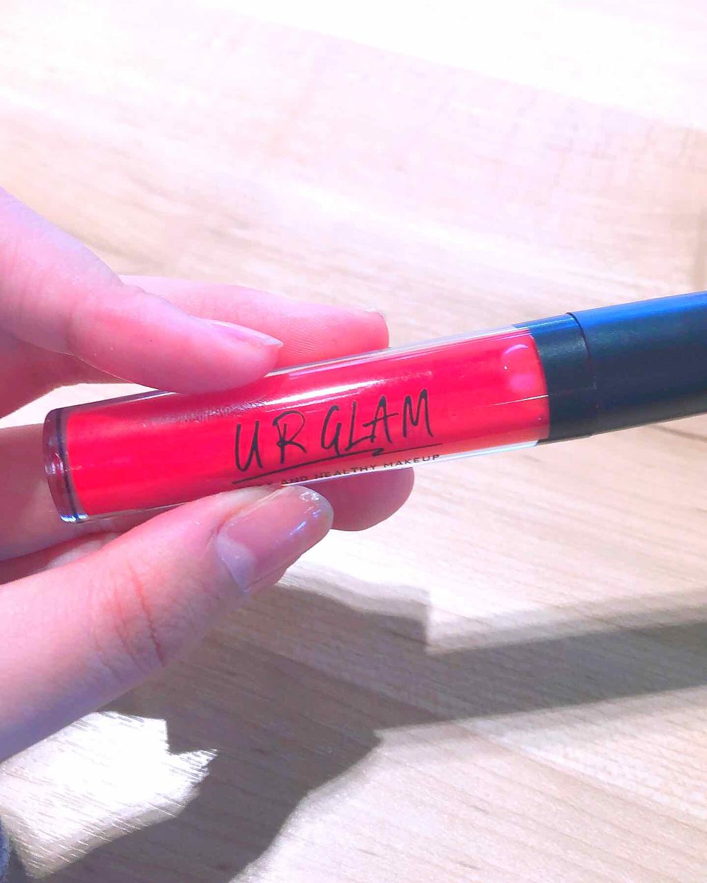 UR GLAM　SHEER LIP GLOSS/U R GLAM/リップグロスを使ったクチコミ（1枚目）