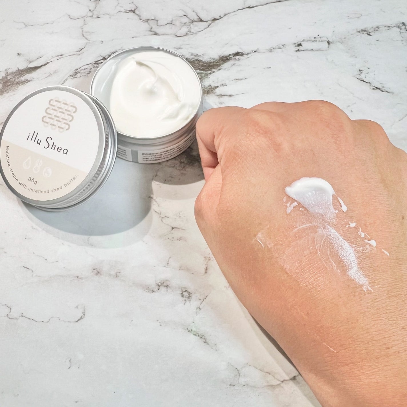 モイスチュアクリーム /illuShea/フェイスクリームを使ったクチコミ(3枚目)