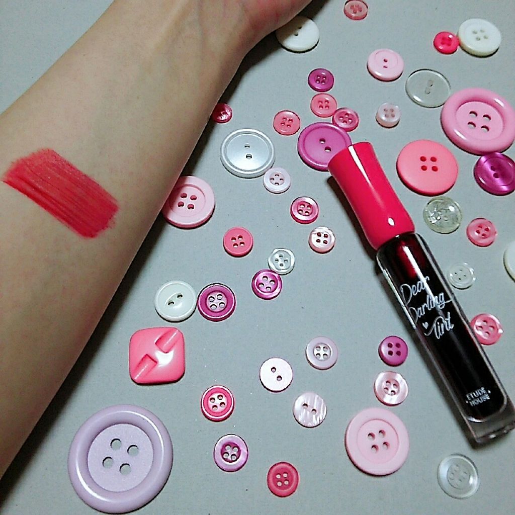 ディアダーリン ウォータージェルティント/ETUDE/リップティントを使ったクチコミ（1枚目）