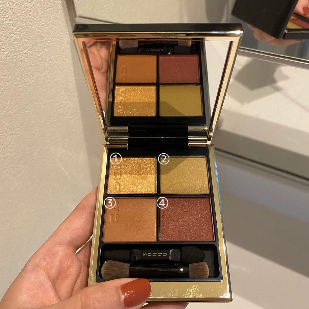 シグニチャー カラー アイズ/SUQQU/アイシャドウパレットを使ったクチコミ(2枚目)