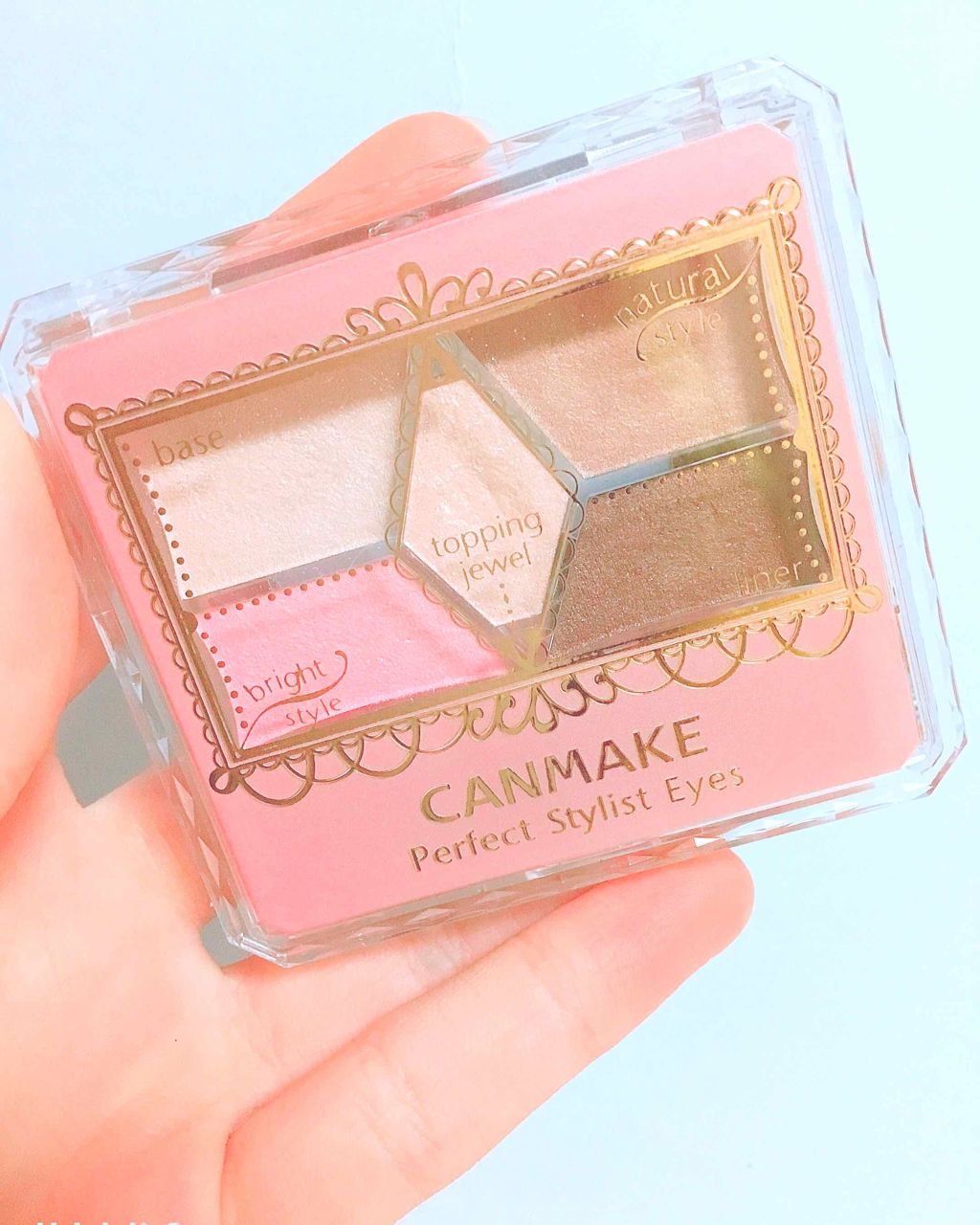 【旧品】パーフェクトスタイリストアイズ/キャンメイク/アイシャドウパレットを使ったクチコミ（3枚目）