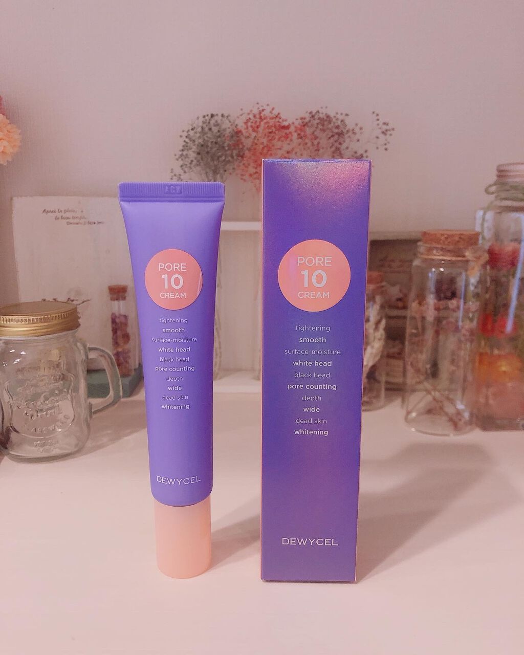 ポアーテンクリーム/DEWYCEL/化粧下地を使ったクチコミ（1枚目）