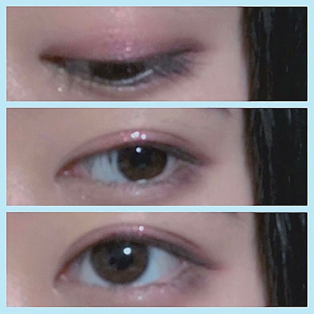 リキッド グリッター シャドウ/rom&nd/グリッターを使ったクチコミ(2枚目)