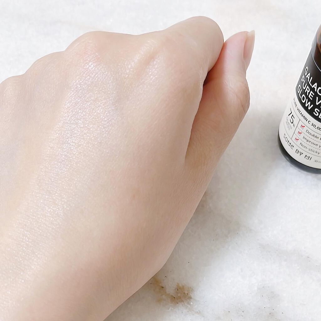 ガラクトミセスピュアビタミンCグローセラム/SOME BY MI/美容液を使ったクチコミ(4枚目)