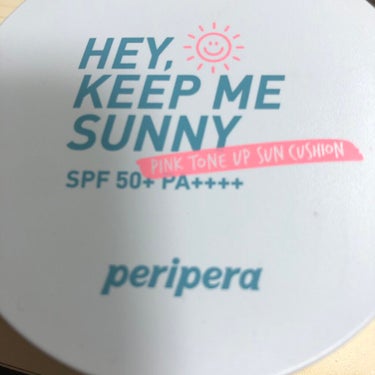 ペリペラ
ピンクトーンアップ サンクッション

いい点はSPF50＋PA＋＋＋＋で日焼け止め効果が強いところ

残念ながらカバー力はイマイチ…
ツヤ肌に° ✧ (*´ `*) ✧ °
これにペリペラのフ
