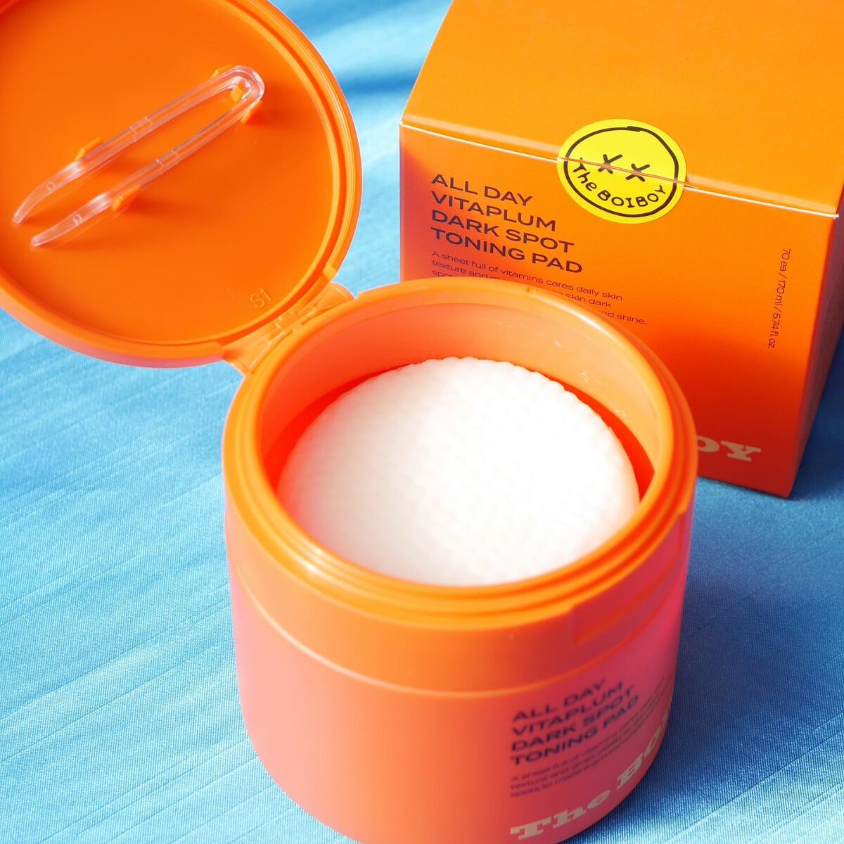 オールデイビタプラムスポットトーニングパッド/TheBOIBOY/トナーパッドを使ったクチコミ(2枚目)