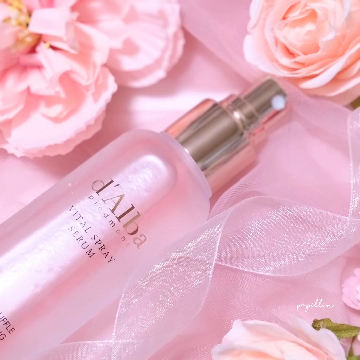 ダルバ ホワイトトリュフバイタルスプレーセラム/ダルバ/ミスト状化粧水を使ったクチコミ(3枚目)